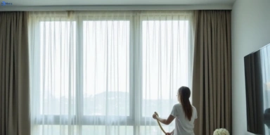 Delicate fabric curtain stain removal silk velvet sheer pacific-pines treatment